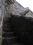 SX20516 Steep narrow stairs in Harlech Castle.jpg
